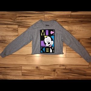 Long Sleeve Mickey Mouse Shirt
